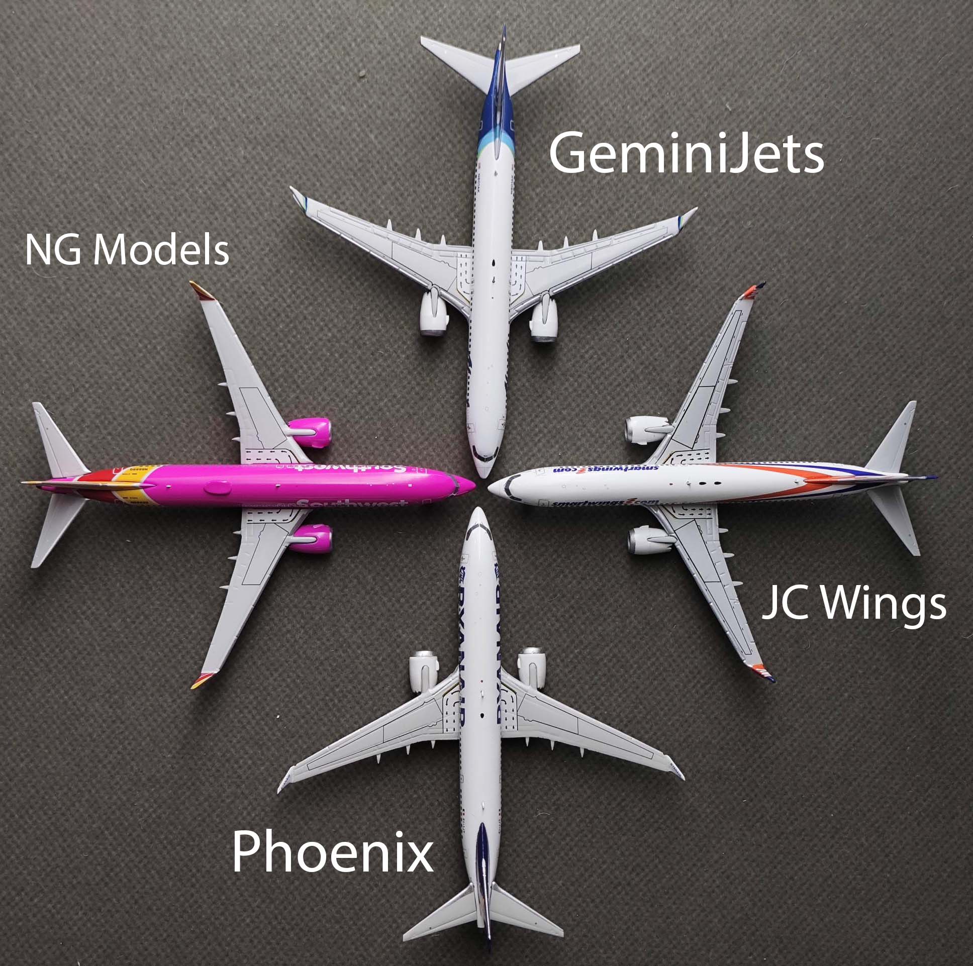 1:400 Boeing 737 MAX 8 Diecast Review NG JC Wings GeminiJets