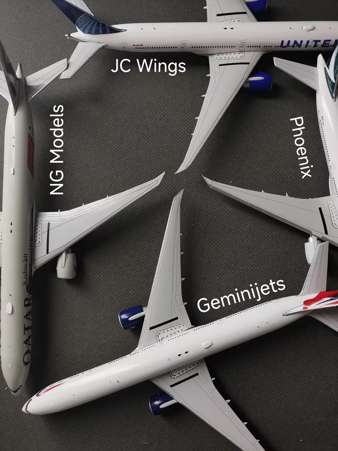 Boeing 777 1:200 1:400 1:500 Diecast Model – Xwinglet