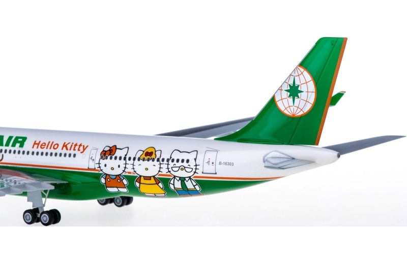 Hogan EVA Air Airbus A330-200 B-16303 1:200 Aircraft PLUG-IN Airliner Model Display