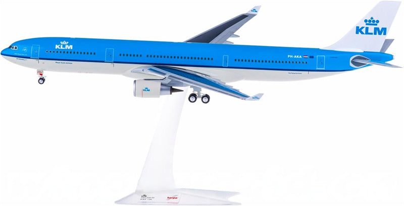 Herpa KLM for Airbus A330-300 PH-AKA 1:200 Aircraft Pre-built Airliner Model Display
