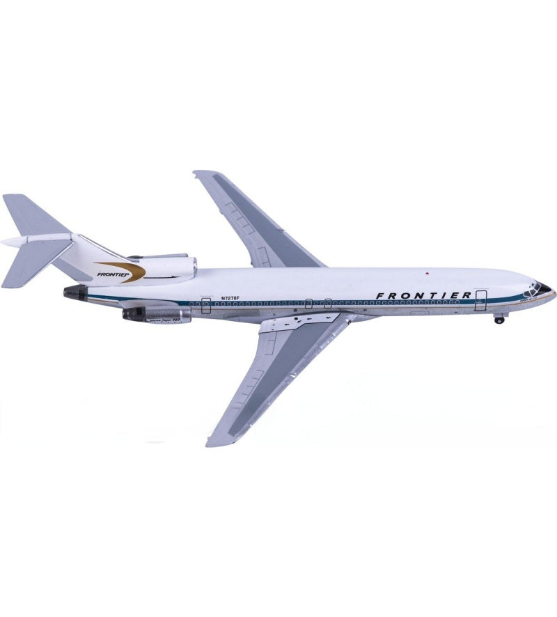 Aeroclassics 1:400 Frontier Airlines Boeing 727-200 N7278F DIECAST Model