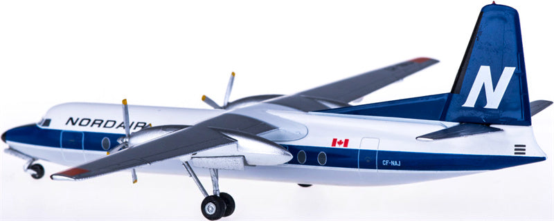 AeroClassics Nordair Fokker F-27 CF-NAJ 1:200 Diecast Model view 4