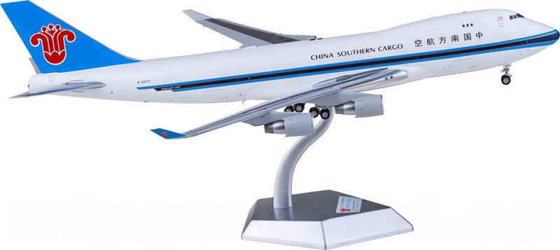 SQ Wings China Southern for Boeing 747-400F B-2473 1:200 Airplane Pre-built Airliner Model Display