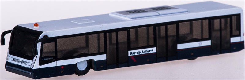 Fantasy Wings British Airways Airport Passenger Bus Set of 2 1:200 Accessory Pre-built Airliner Model Display