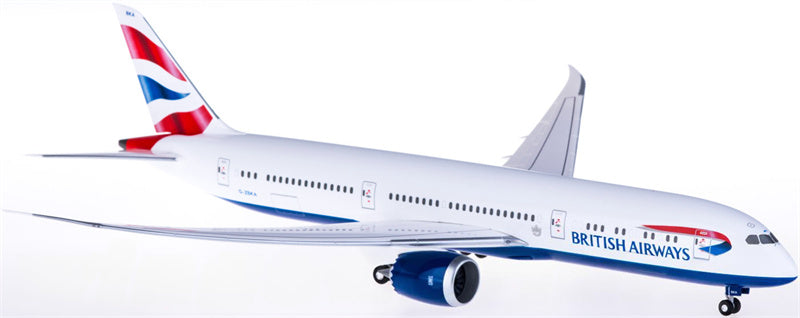 Hogan British Airways for Boeing 787-9 G-ZBKA 1:200 Aircraft Pre-built Airliner Model Display