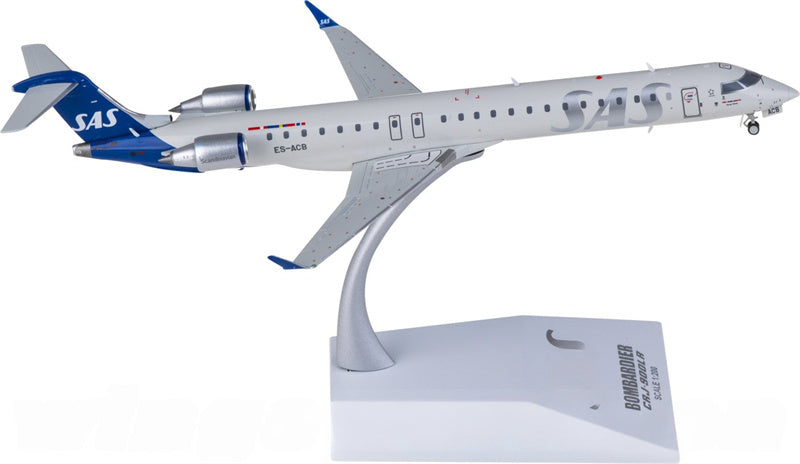 JC Wings SAS for Bombardier CRJ-900ER ES-ACB 1:200 Airplane Pre-built Airliner Model Display