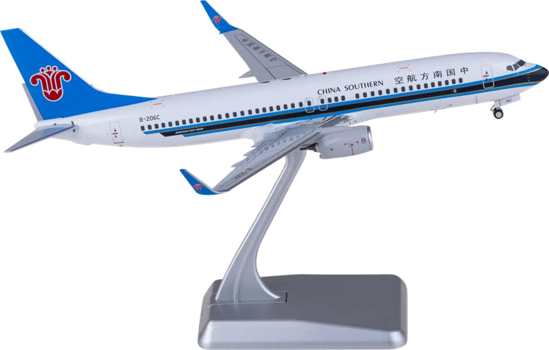 NG Models 1:200 China Southern Boeing 737-800 B-206C DIECAST Model