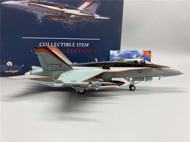 Witty F/A-18C HORNET US Navy VFA-94 Mighty Shrikes Limited Edition 1:72 Aircraft Pre-built Model