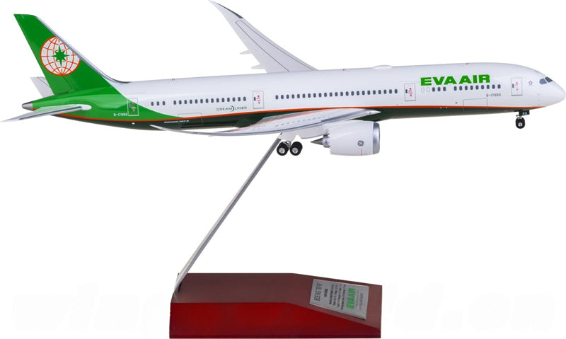 Hogan EVA Air for Boeing 787-9 B-17886 1:200 Airplane Pre-built Airliner Model Display