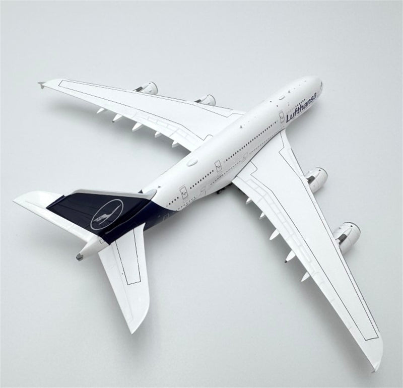 YY Wings Lufthansa Airbus A380 D-AIMB Munich New Livery 1:400 Diecast Model view 3