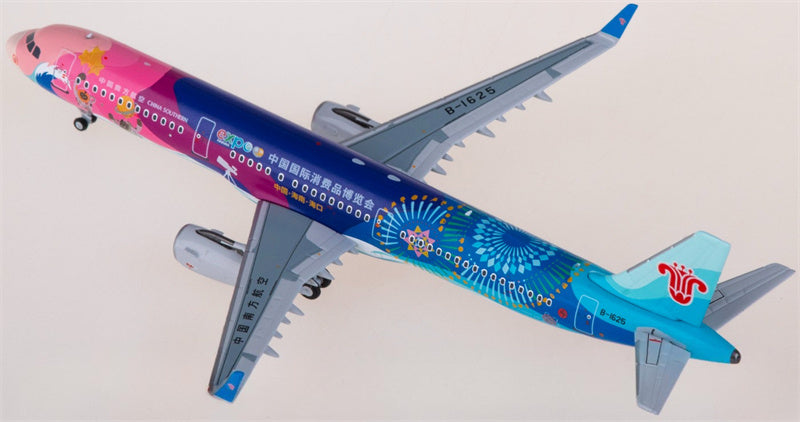 FLOZ China Southern Airbus A321 B-1625 1:400 Aircraft Pre-built Airliner Model Display