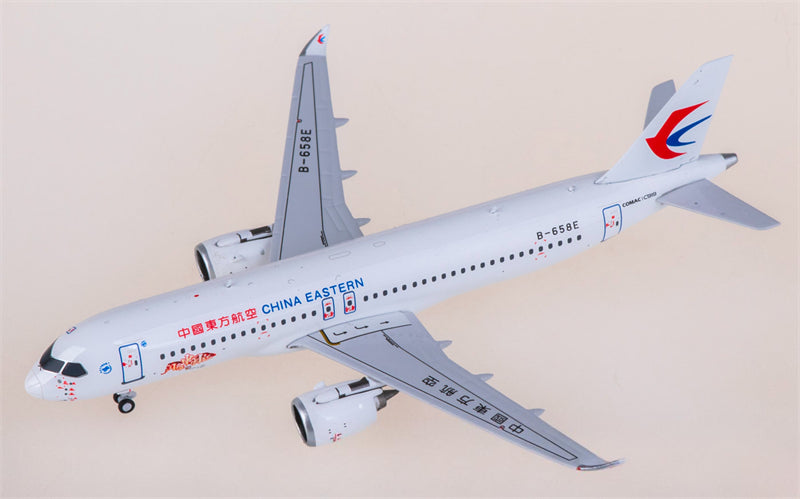 Panda China Eastern Airlines Comac C919 B-658E 1:400 Diecast Model view 2