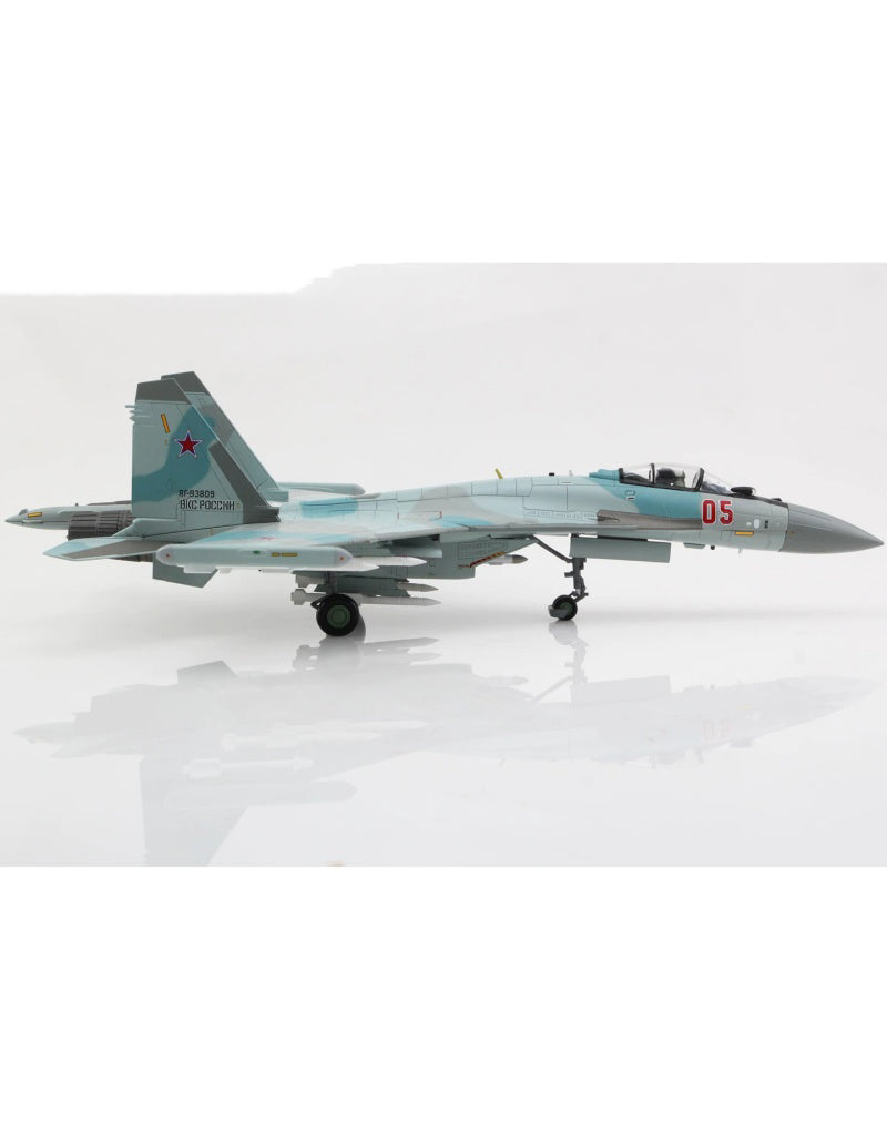 HOBBY MASTER Russian Air Force Su-35S Flanker E 1:72 Model 2025 w/Khibiny-U ECM pods Red 05 RF-93809