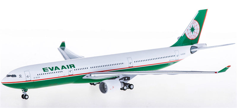 AeroClassics EVA Air for Airbus A330-300 B-16336 1:400 Airplane Pre-built Airliner Model Display
