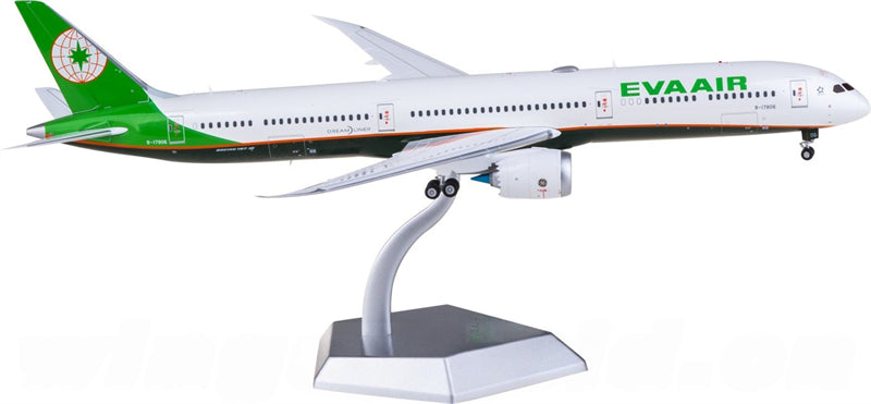SQ Wings EVA Air for Boeing 787-10 B-17806 1:200 Airplane Pre-built Airliner Model Display