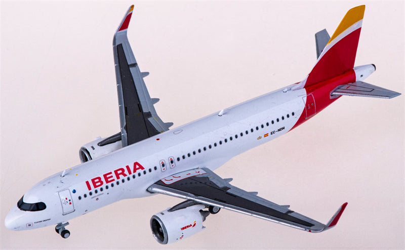 JC Wings Iberia for Airbus A320neo EC-NDN 1:400 Airplane Pre-built Airliner Model Display