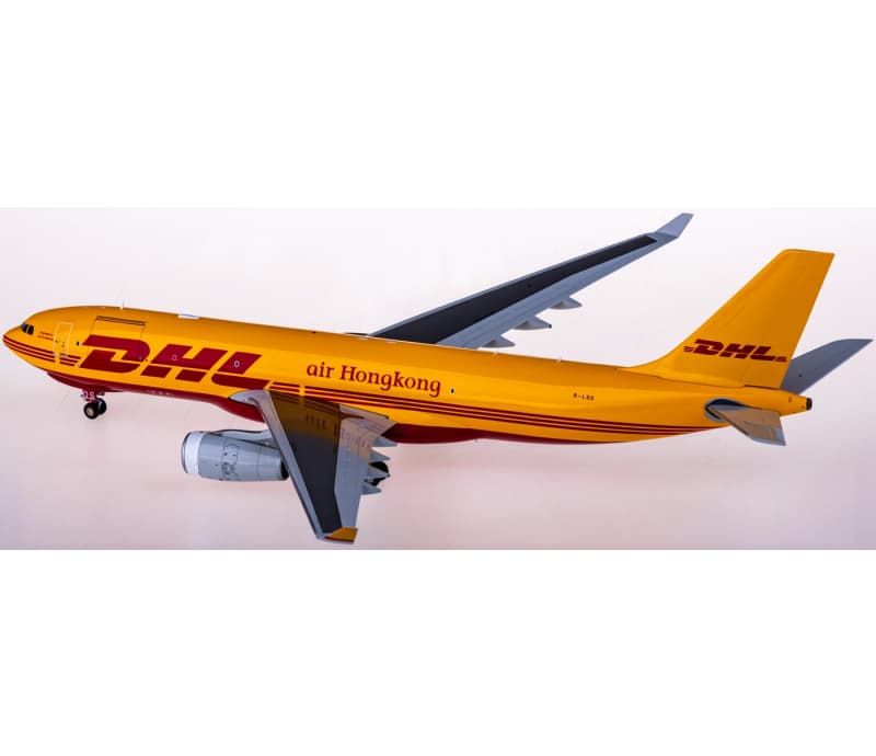 JC Wings Air Hong Kong Airbus A330-200F B-LDS 1:200 Aircraft Pre-built Airliner Model Display