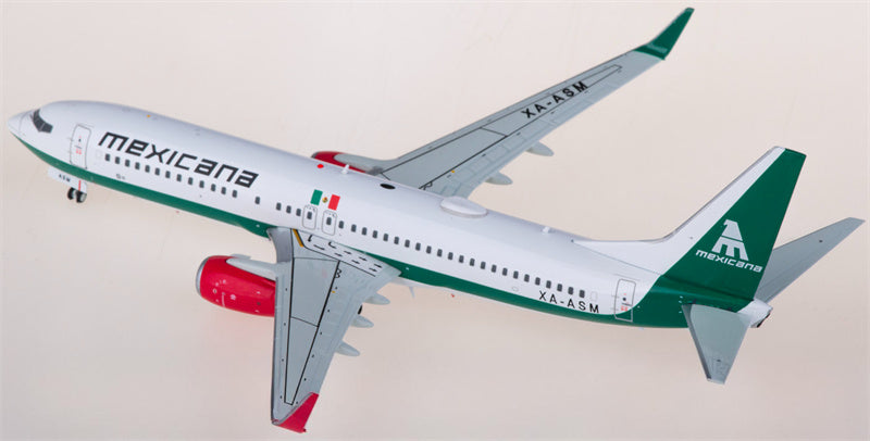 Geminijets Mexicana Boeing 737-800 XA-ASM 1:200 Diecast Model view 4