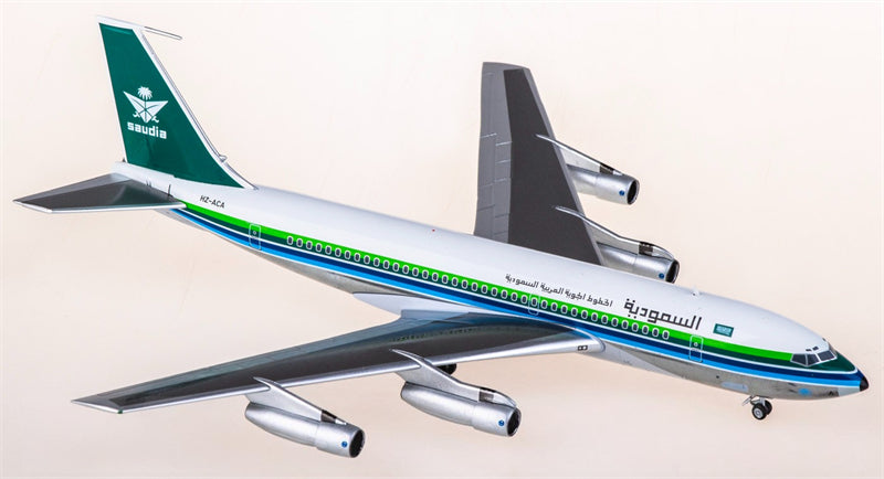 AeroClassics 1:200 Saudia Boeing 720B HZ-ACA Diecast Model view 4