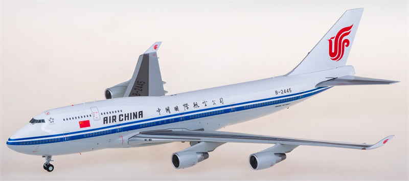 JC Wings Air China for Boeing 747-400 B-2445 1:200 Airplane Pre-built Airliner Model Display