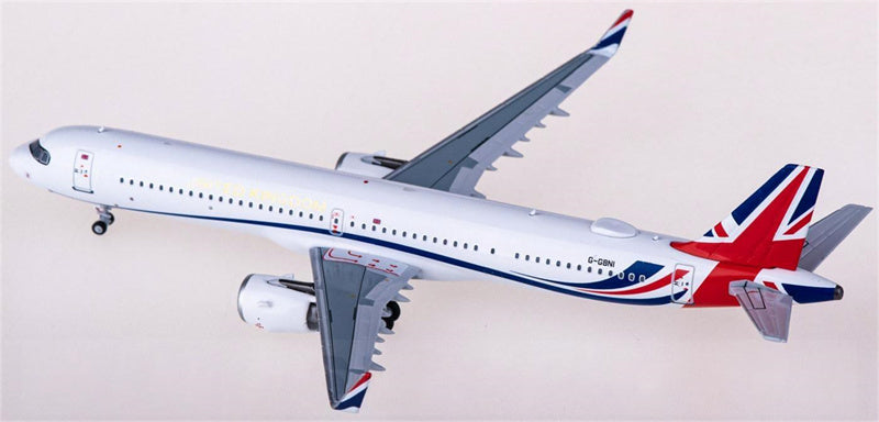 NG Models RAF Airbus A321neo G-GBNI 1:400 Diecast Model view 3