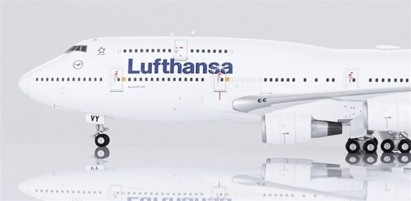 YY Wings Lufthansa Airlines for Boeing 747-400 D-ABVY New Livery 1:400 Airplane Pre-built Airliner Model Display