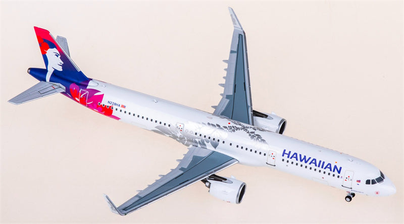 NG Models 1:400 Hawaiian Airlines Airbus A321neo N228HA Model