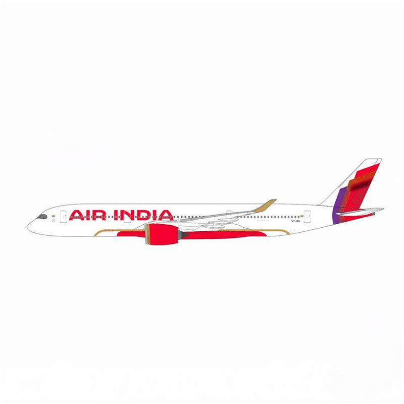 NG Models Air India for Airbus A350-900 VT-JRF 1:400 Airplane Pre-built Airliner Model Display