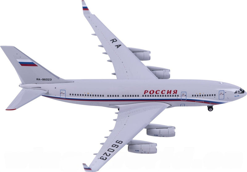 Phoenix 1:400 Rossiya Ilyushin IL-96-300 RA-96023 Diecast Model
