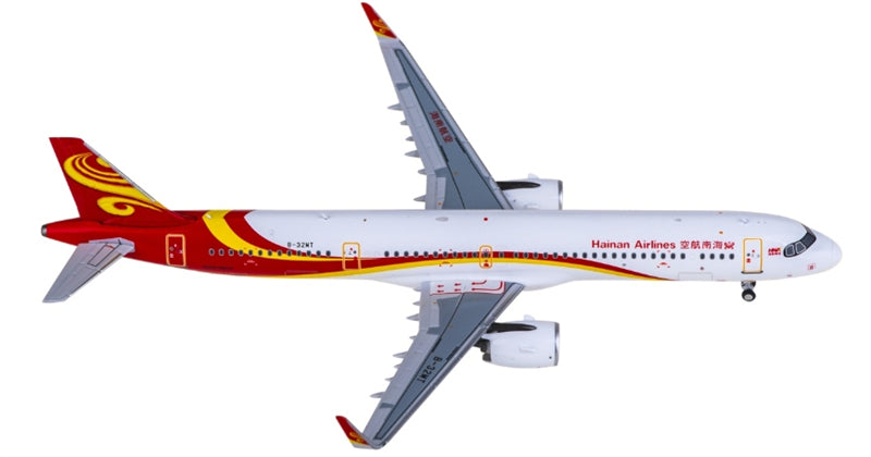 NG Models Hainan Airlines Airbus A321neo B-32MT 1:400 Diecast Model view 4
