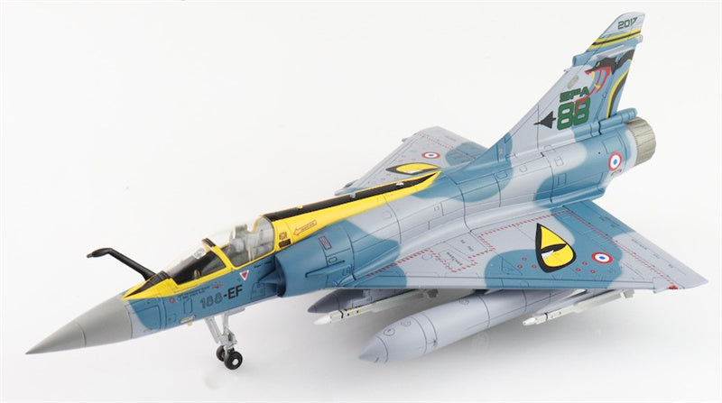 HOBBY MASTER Dassault Mirage 2000-5 188-EF/45 100 Years of SPA 88 Squadron EC3/11 Corse 2017 (2 x 2000l fuel tank 1x 1300l fuel tank 2 x MICA IR 4 x MICA EM) 1:72 Aircraft Pre-built Model