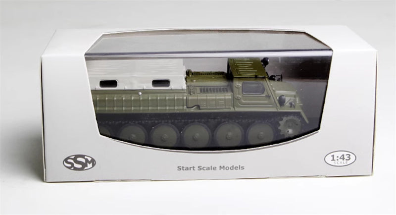 StartScaleModels Former Soviet Union Russian GAZ 71 Czech Painting 1:43 Tank Pre-built Model