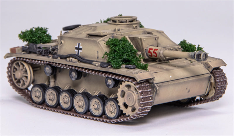 Dragon 10.5cm StuH.42 Ausf.G Armored Regiment 1944 Bush Camouflage Version Limited Edition 1:72 Tank Pre-built Model