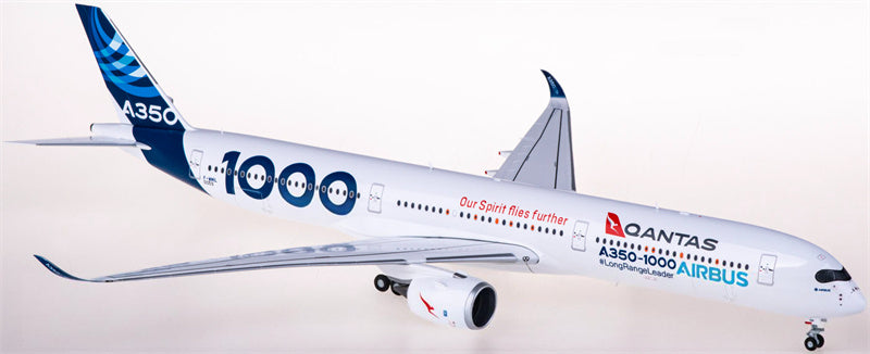 Herpa Qantas Airbus A350-1000 F-WMIL 1:200 ABS Model view 2