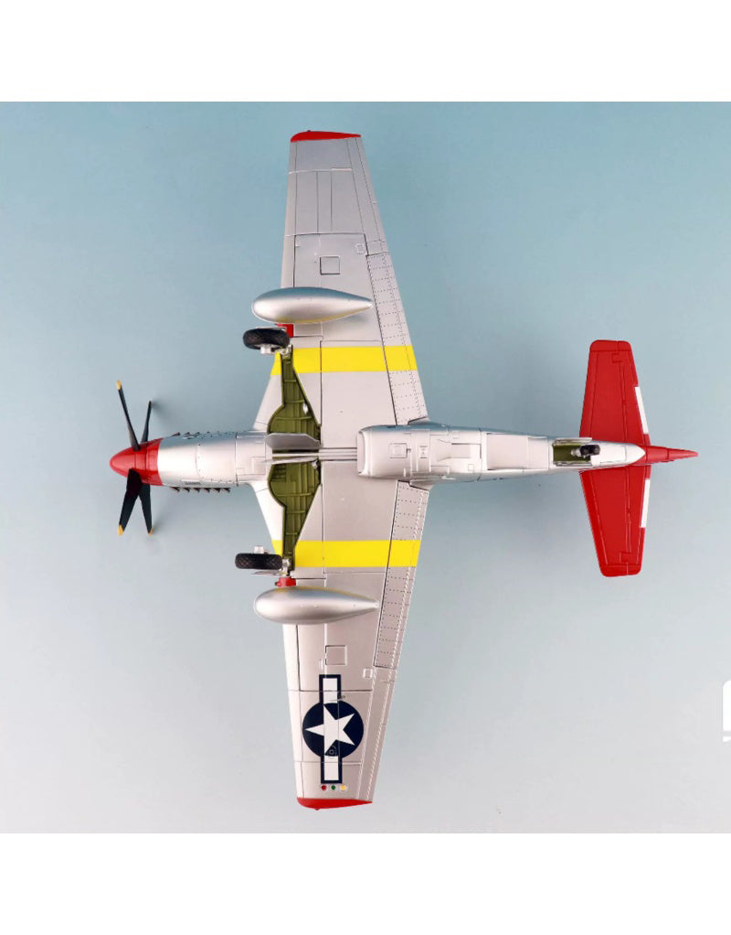 HOBBY MASTER USAAF / Ramitelli Italy P-51D Mustang 332nd FG 301st FS Tuskegee Airmen 1:48 Model 1945 1st Lt. Charles White Creamer's Dream 42