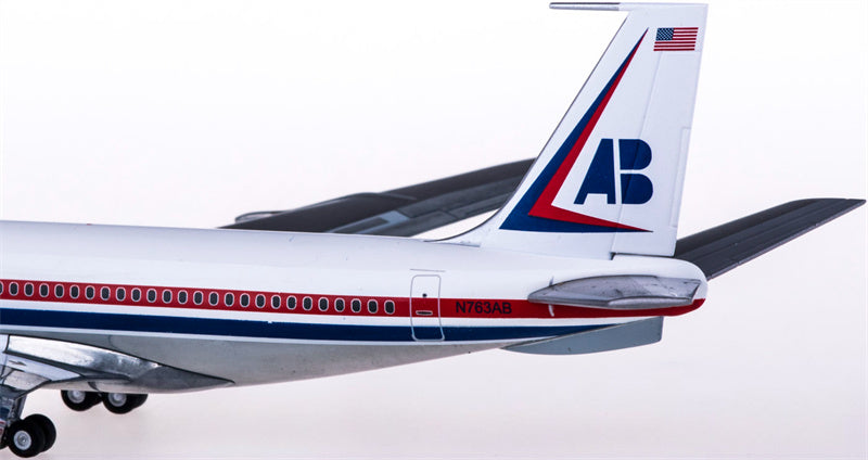 Herpa Air Berlin for Boeing 707-300 N763AB 1:200 Aircraft Pre-built Airliner Model Display