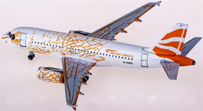 AeroClassics British Airways for Airbus A319 G-EUPD 1:400 Aircraft Pre-built Airliner Model Display