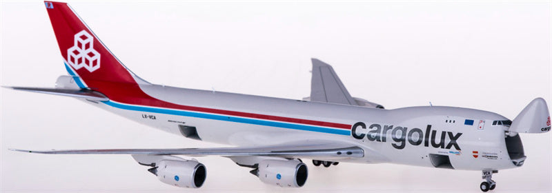Geminijets Cargolux Boeing 747-8F LX-VCA Interactive Series 1:400 Diecast Model view 3
