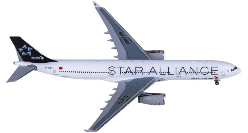 NG Models Air China for Airbus A330-300 B-6101 1:400 Aircraft Pre-built Airliner Model Display