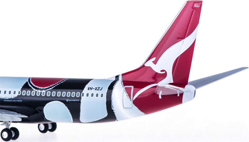 Herpa Qantas Boeing 737-800 VH-XZJ Mendoowoorrji 1:200 ABS Model view 5
