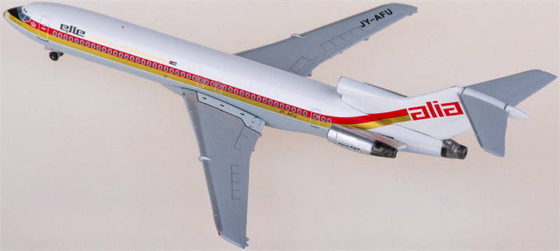AeroClassics Royal Jordanian Airlines for Boeing 727-200 JY-AFU 1:400 Airplane Pre-built Airliner Model Display