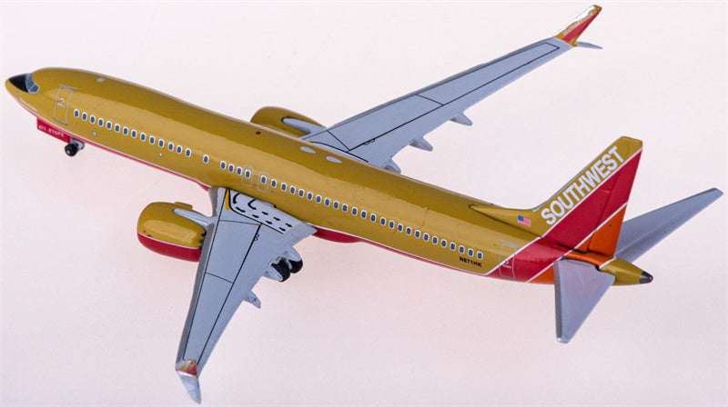 AeroClassics Southwest Airlines Boeing 737 MAX 8 N871HK 1:400 Diecast Model view 2