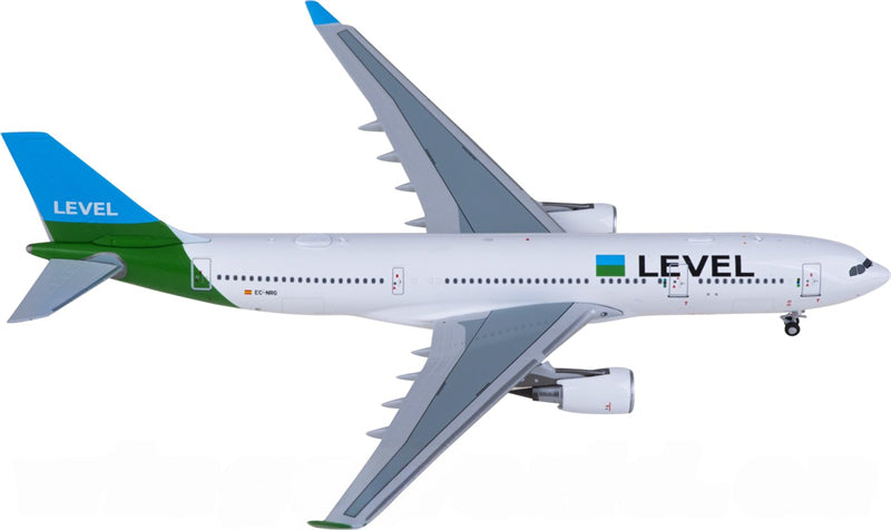 NG Models LEVEL for Airbus A330-200 EC-NRG 1:400 Aircraft Pre-built Model