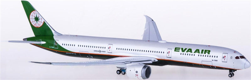 JC Wings EVA Air Boeing 787-10 B-17801 Flaps Down 1:400 Diecast Model view 4