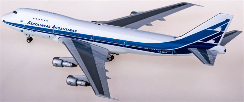 フェニックス・アエロリネアス・アルヘンティナス ボーイング747-200 LV-MLR 1:400スケール 飛行機組み立て済み旅客機モデルディスプレイ