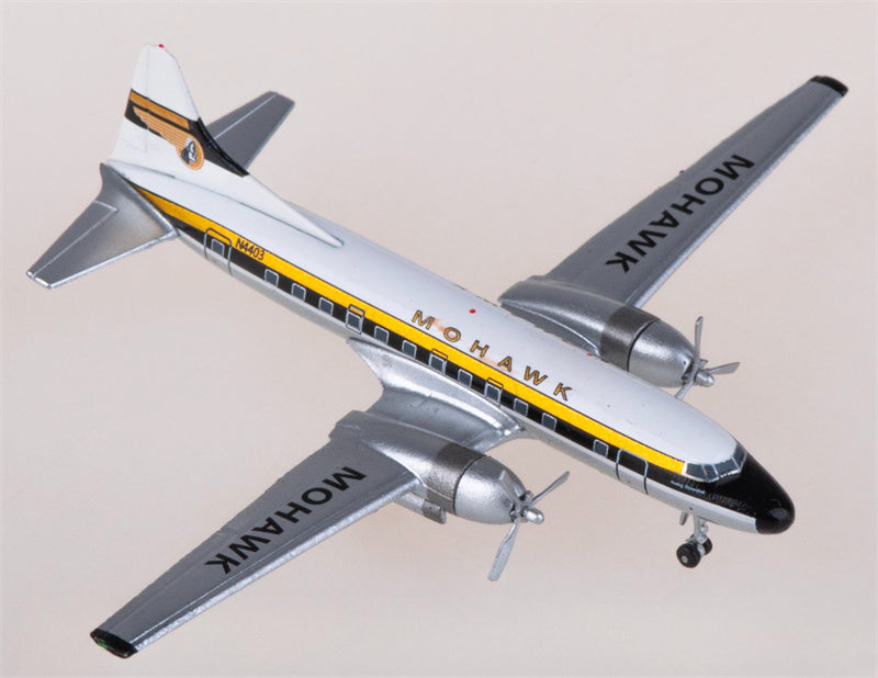 AeroClassics Mohawk Airlines Convair CV-440 N4403 1:400 Diecast Model view 4