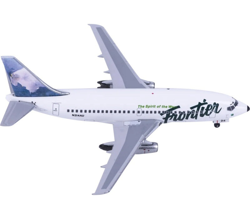 Aeroclassics 1:400 Frontier Airlines Boeing 737-200 N214AU DIECAST Model