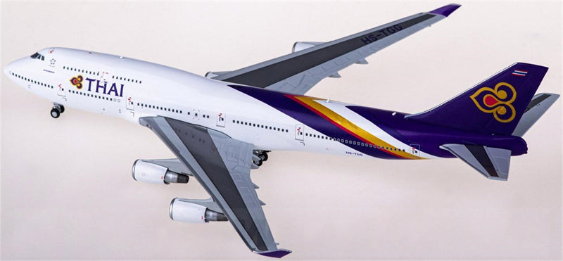 JC Wings Thai Airways Boeing 747-400 HS-TGG 1:400 Airplan Diecast Model view 2