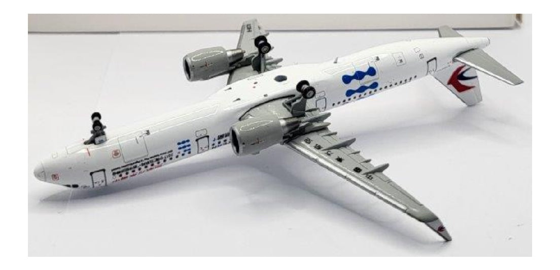 JC Wings 1:400 China Eastern Airlines Airbus A321 B-8570 DIECAST Model