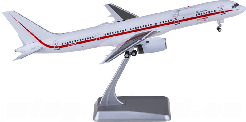NG Models Honeywell for Boeing 757-200 N757HW 1:200 Airplane Pre-built Airliner Model Display